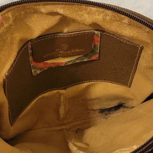 GUCCI GG Canvas Web Sherry Line Shoulder Bag - Picture 12 of 16